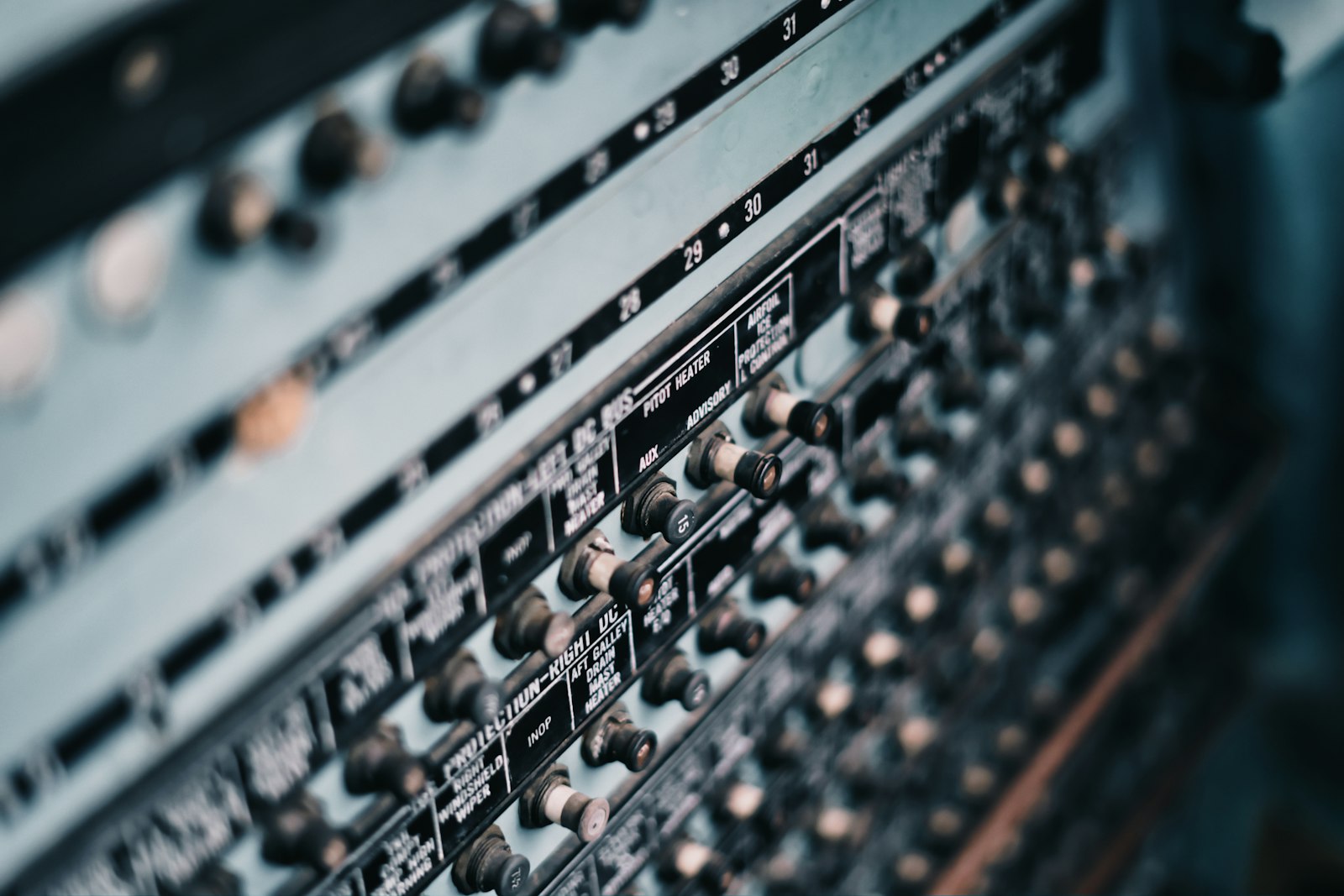 Control panel switches
