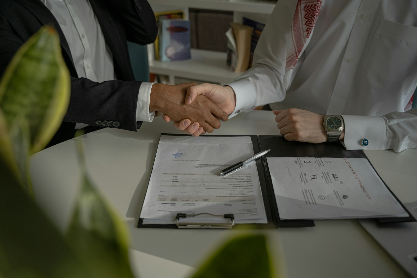 Signing a document